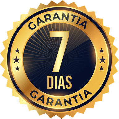 Selo de garantia incondicional de 7 dias